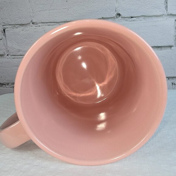 HELLO KITTY PINK OVERSIZED MUG LIKE NEW KITTY HAS FLOWER HALO - Picture 3 of 5